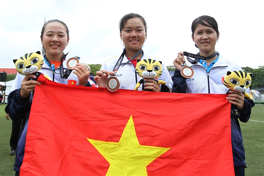 Bắn cung mang 2 tấm Huy chương Bạc cho đoàn Thể thao Việt Nam 